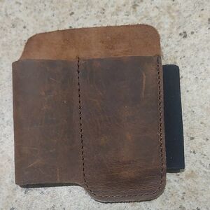Brown Leather Card Holder